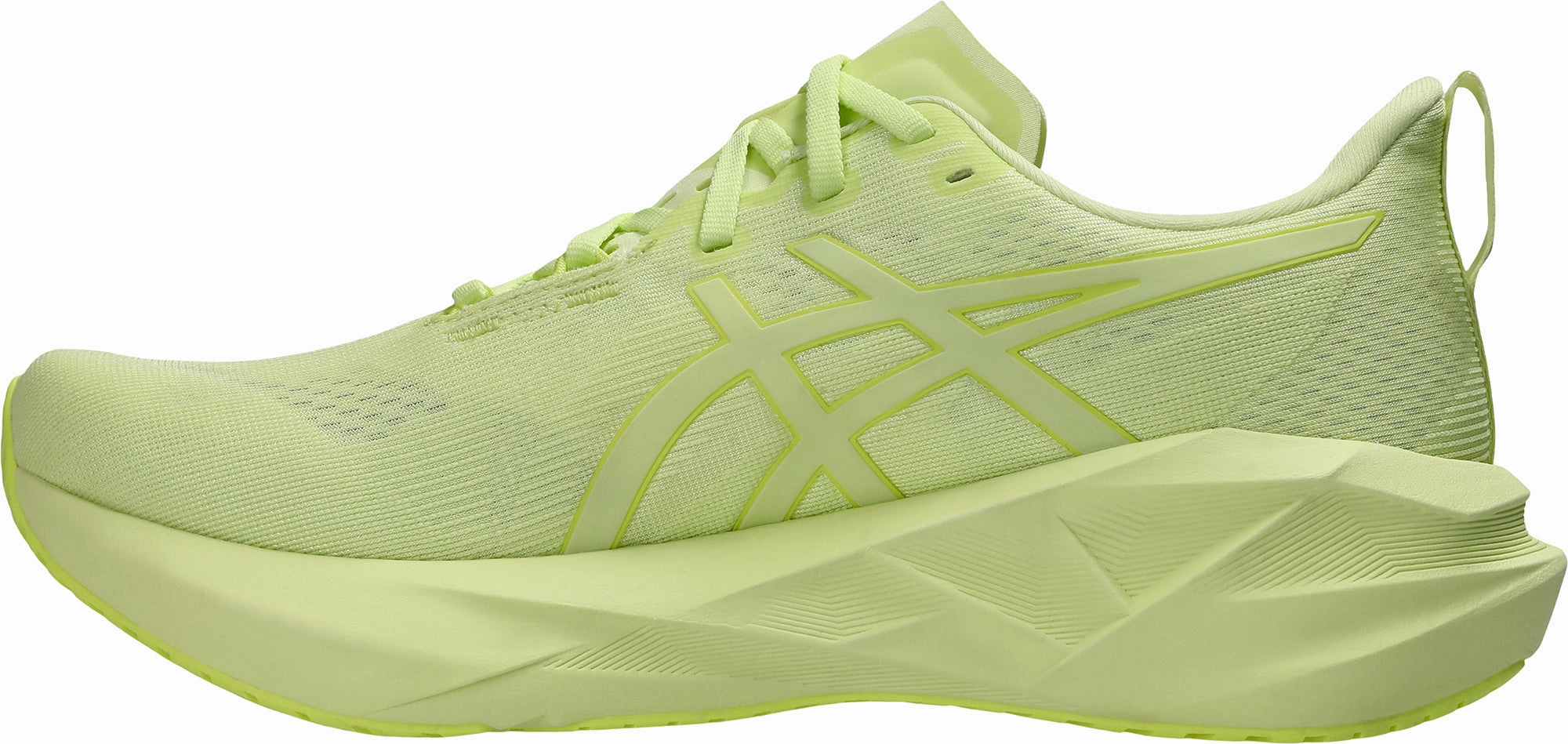 Asics NovaBlast 5 Lite-Show Mens Running Shoes - Yellow Lightweight Bounce Shoes