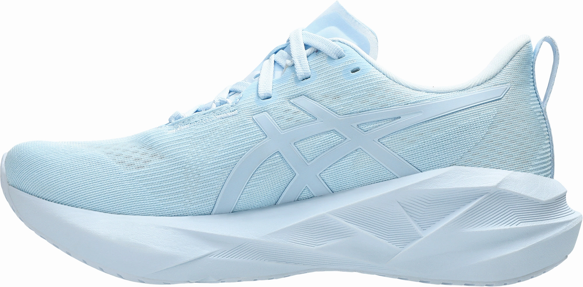 Asics NovaBlast 5 Lite-Show Womens Running Shoes - Blue Lightweight Bounce Shoes
