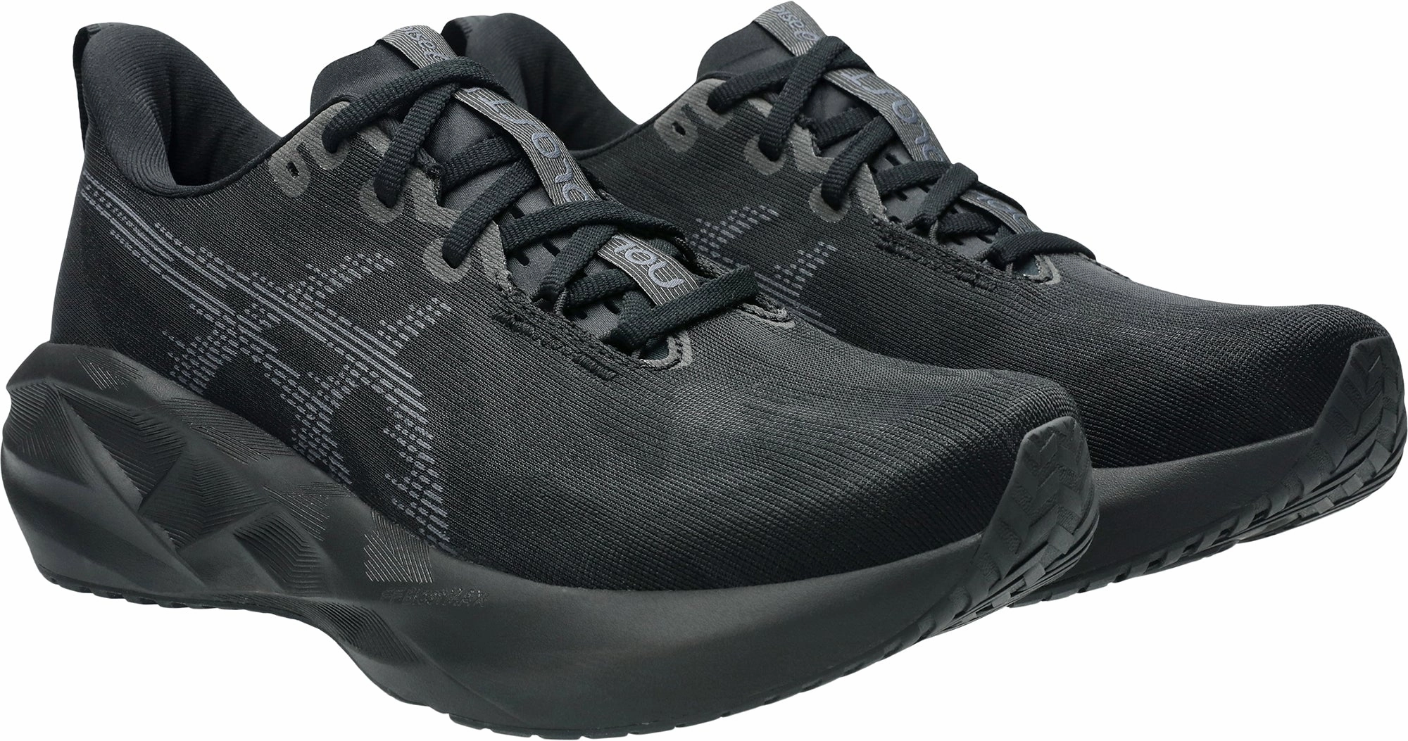 Asics NovaBlast 5 Mens Running Shoes - Black Lightweight Bounce Shoes