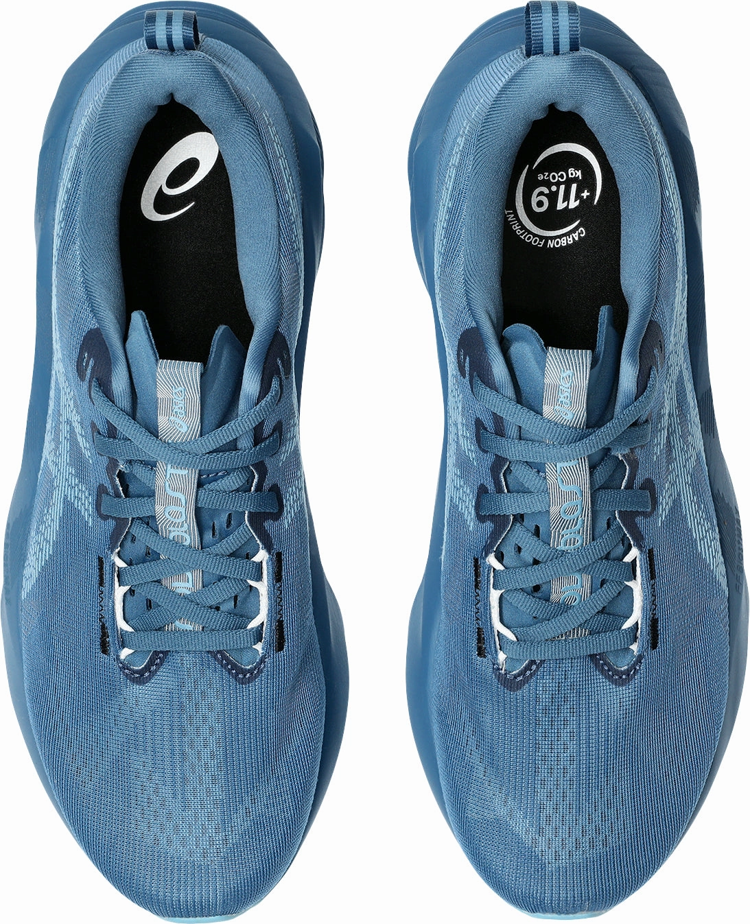 Asics NovaBlast 5 Mens Running Shoes - Blue Lightweight Bounce Shoes