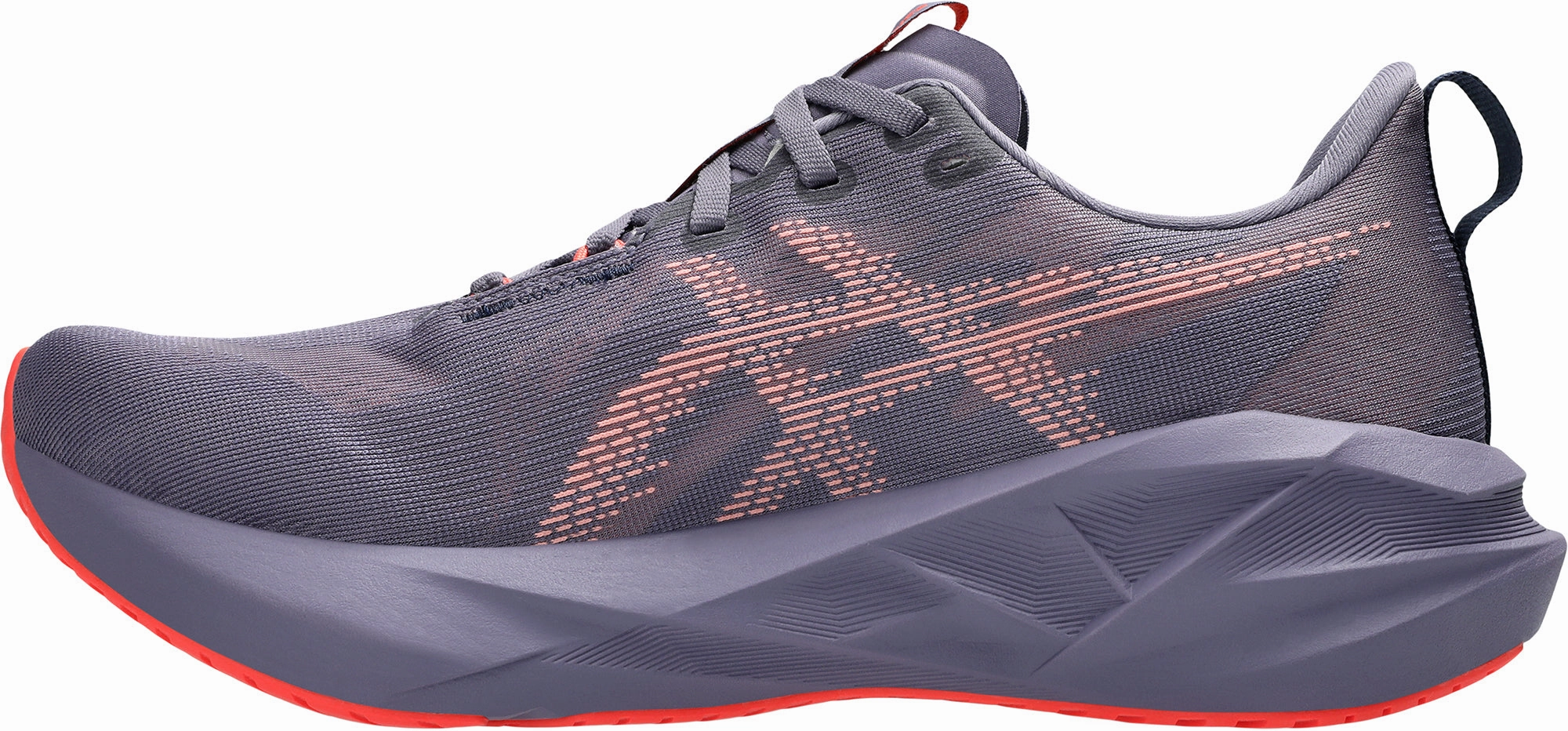 Asics NovaBlast 5 Mens Running Shoes - Purple Lightweight Bounce Shoes