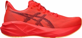 Asics NovaBlast 5 Mens Running Shoes - Red Asics NovaBlast runners