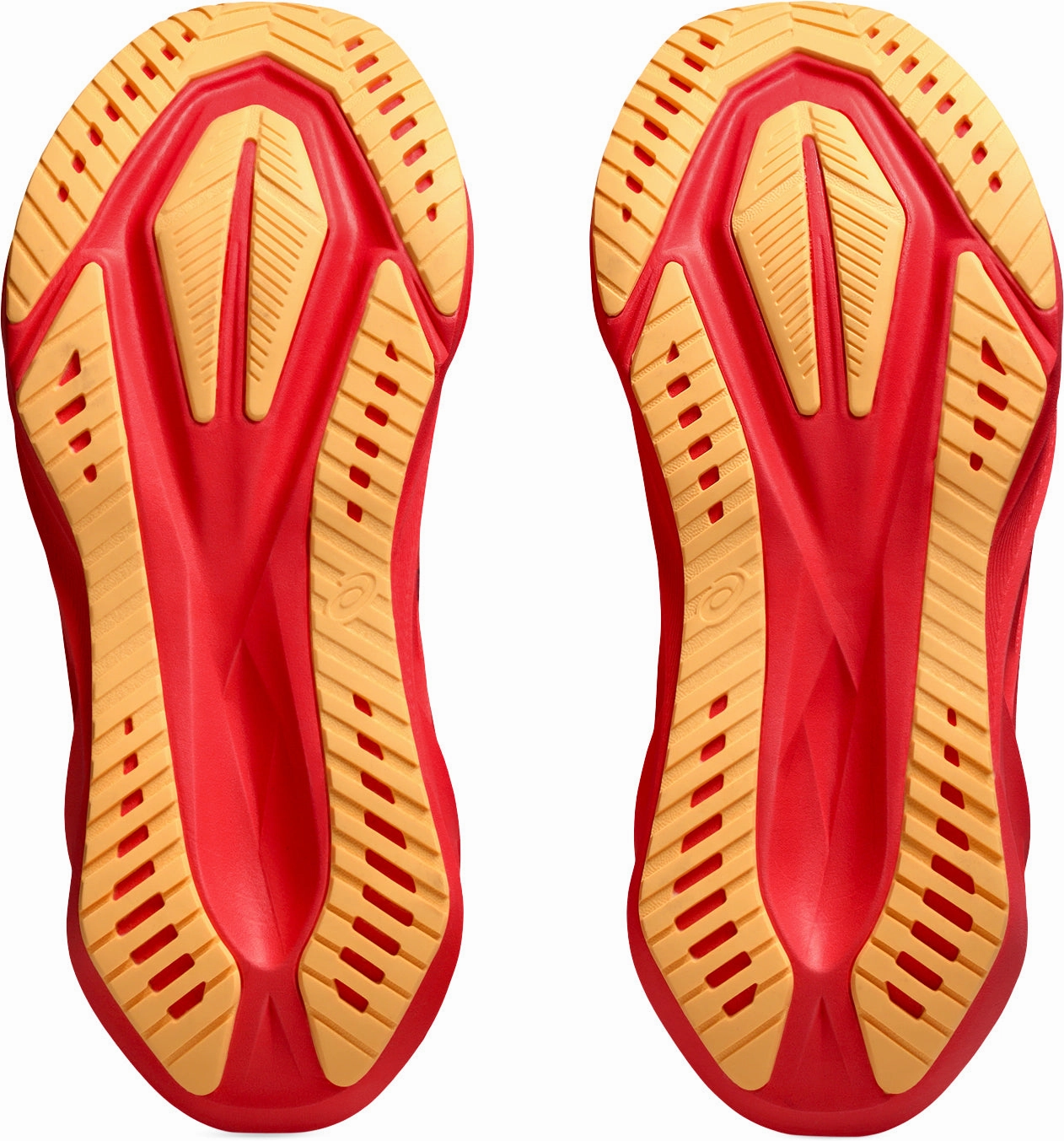 Asics NovaBlast 5 Mens Running Shoes - Red Lightweight Bounce Shoes