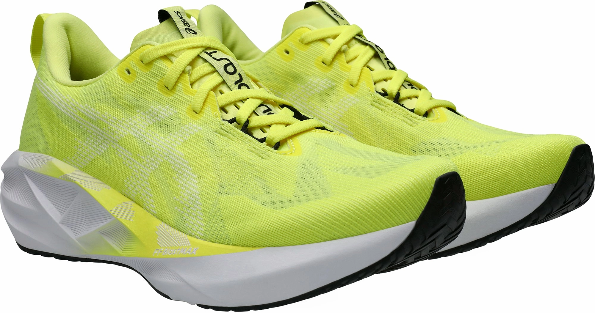 Asics NovaBlast 5 Mens Running Shoes - Yellow Lightweight Bounce Shoes