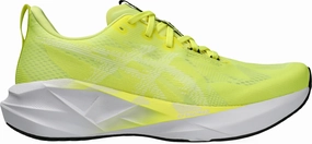 Asics NovaBlast 5 Mens Running Shoes - Yellow Asics NovaBlast runners