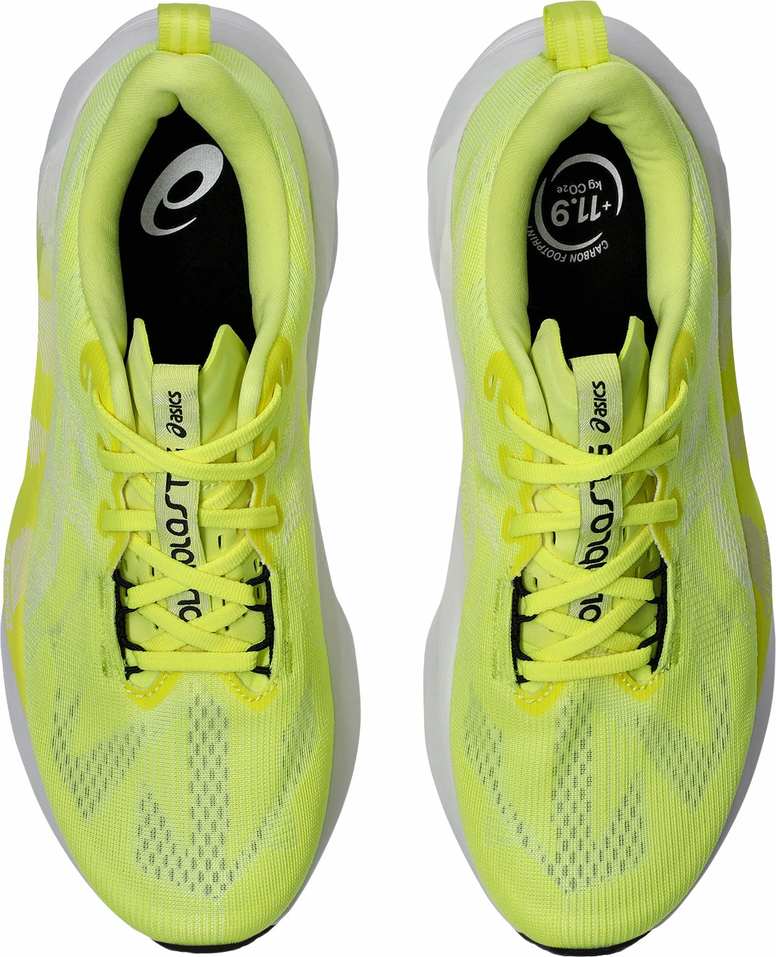 Asics NovaBlast 5 Mens Running Shoes - Yellow Lightweight Bounce Shoes