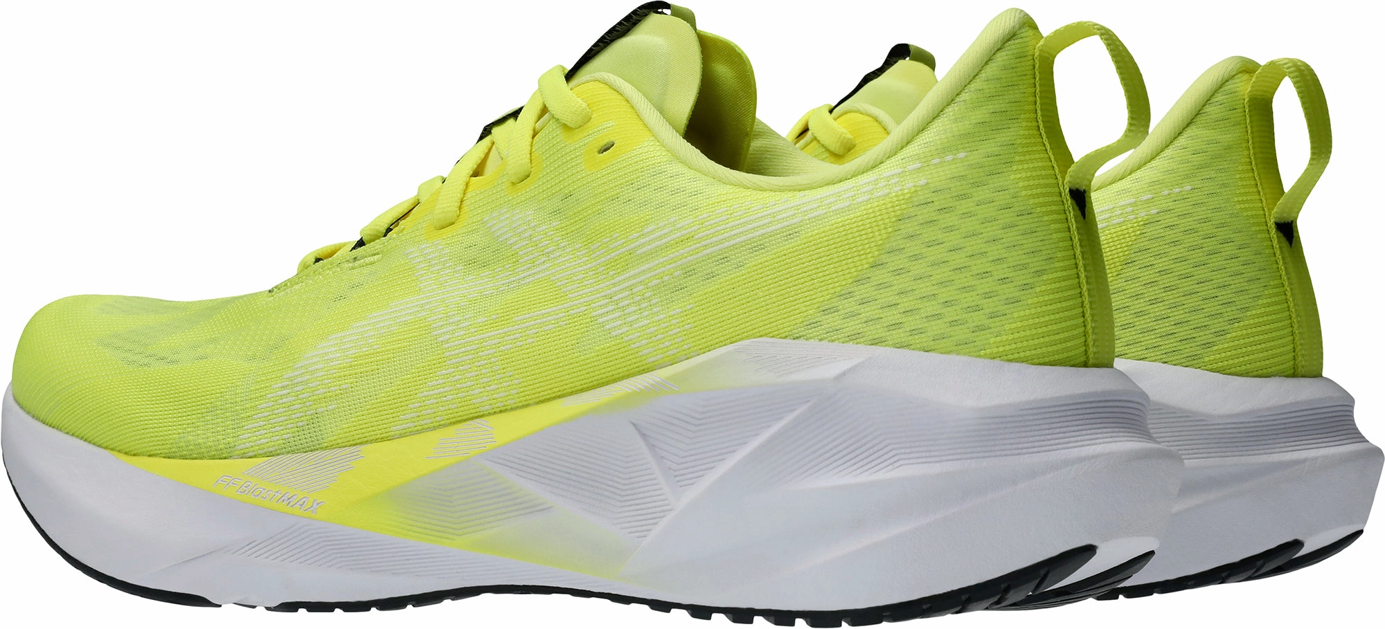 Asics NovaBlast 5 Mens Running Shoes - Yellow Lightweight Bounce Shoes