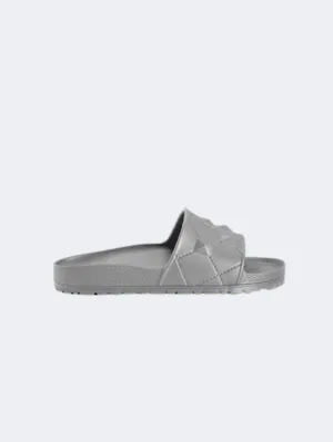 Ateneo Women Beach Slippers Silver Women's footwear styles