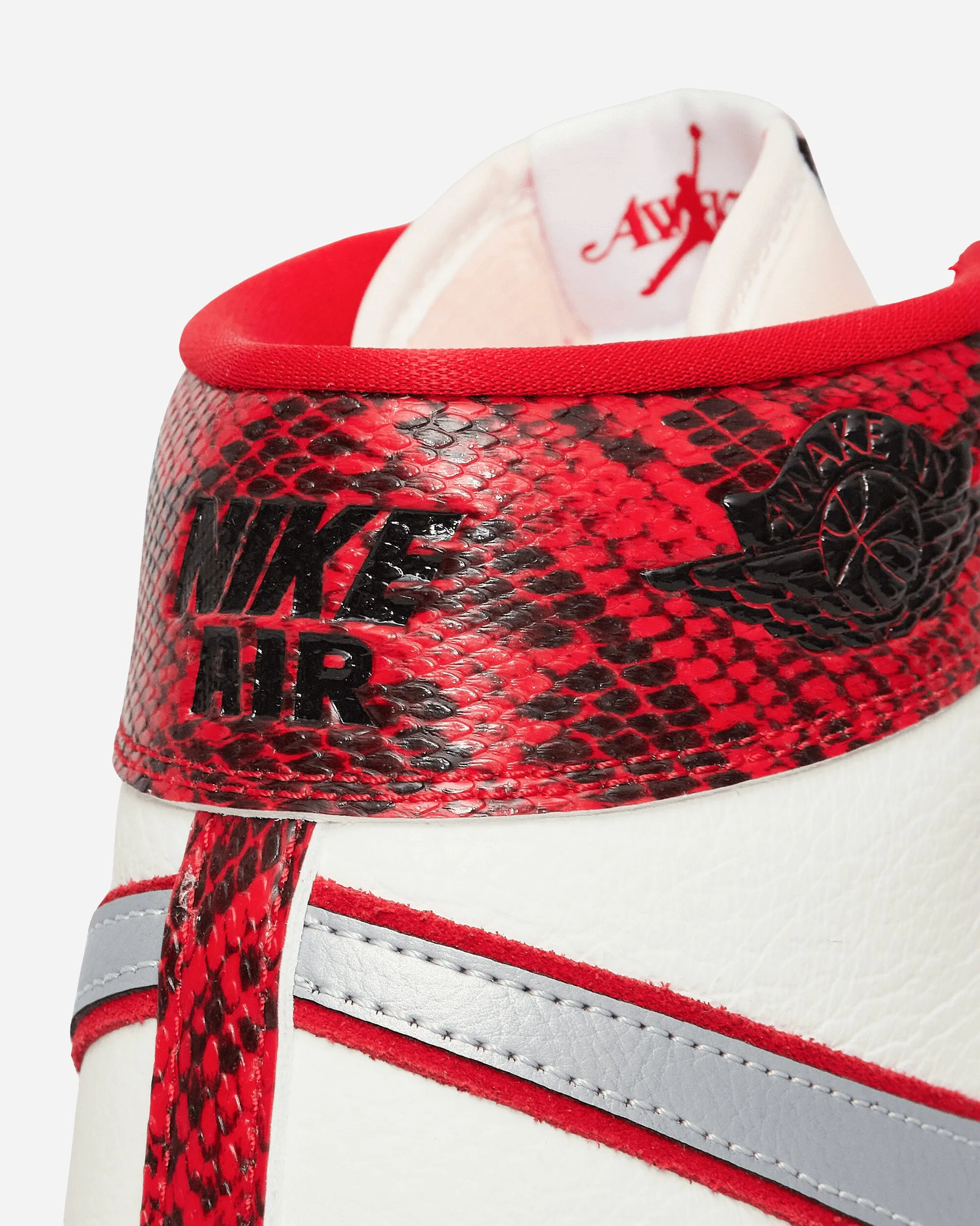 Awake NY Air Ship Sneakers Sail / University Red Flexible Shoes