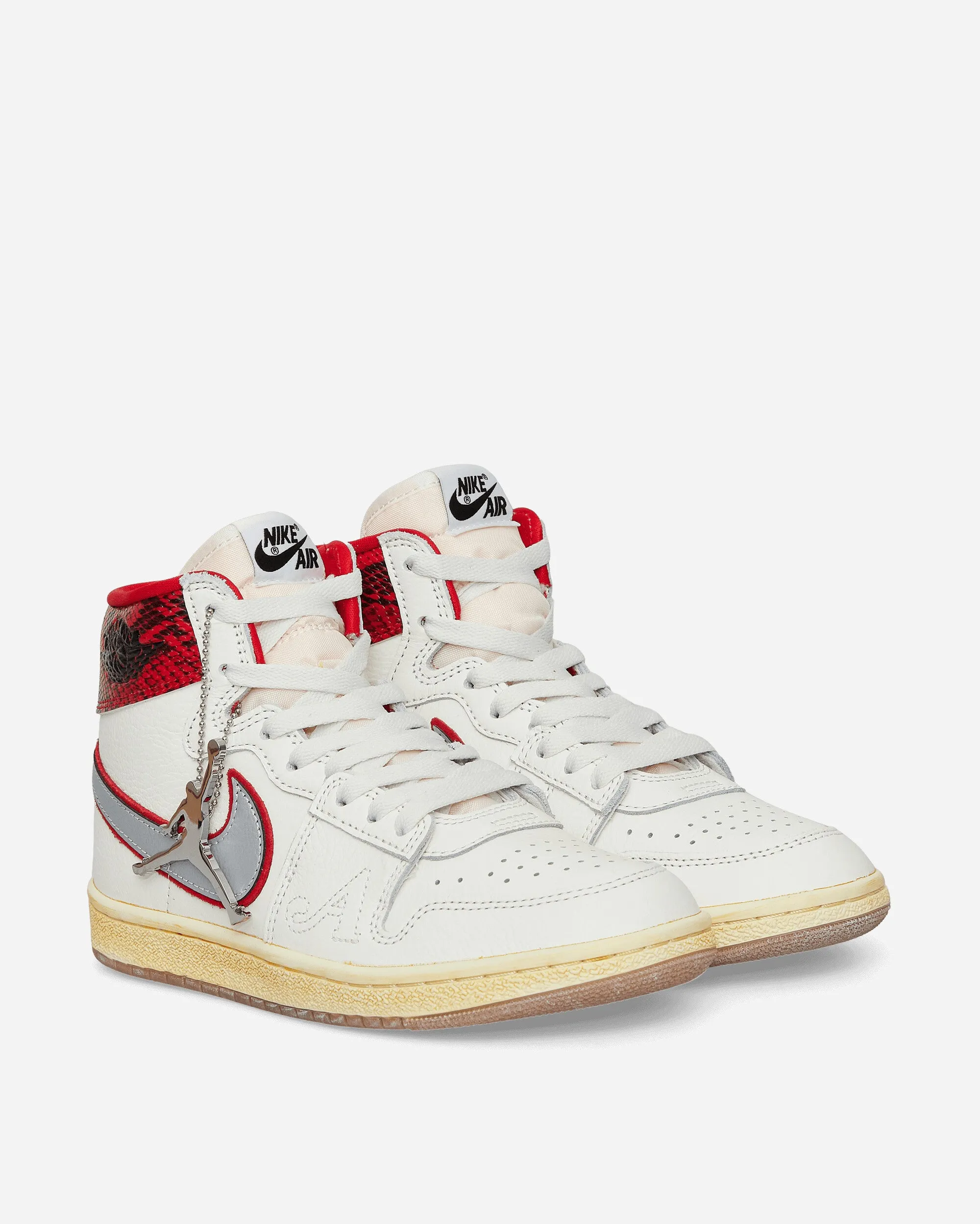 Awake NY Air Ship Sneakers Sail / University Red Flexible Shoes