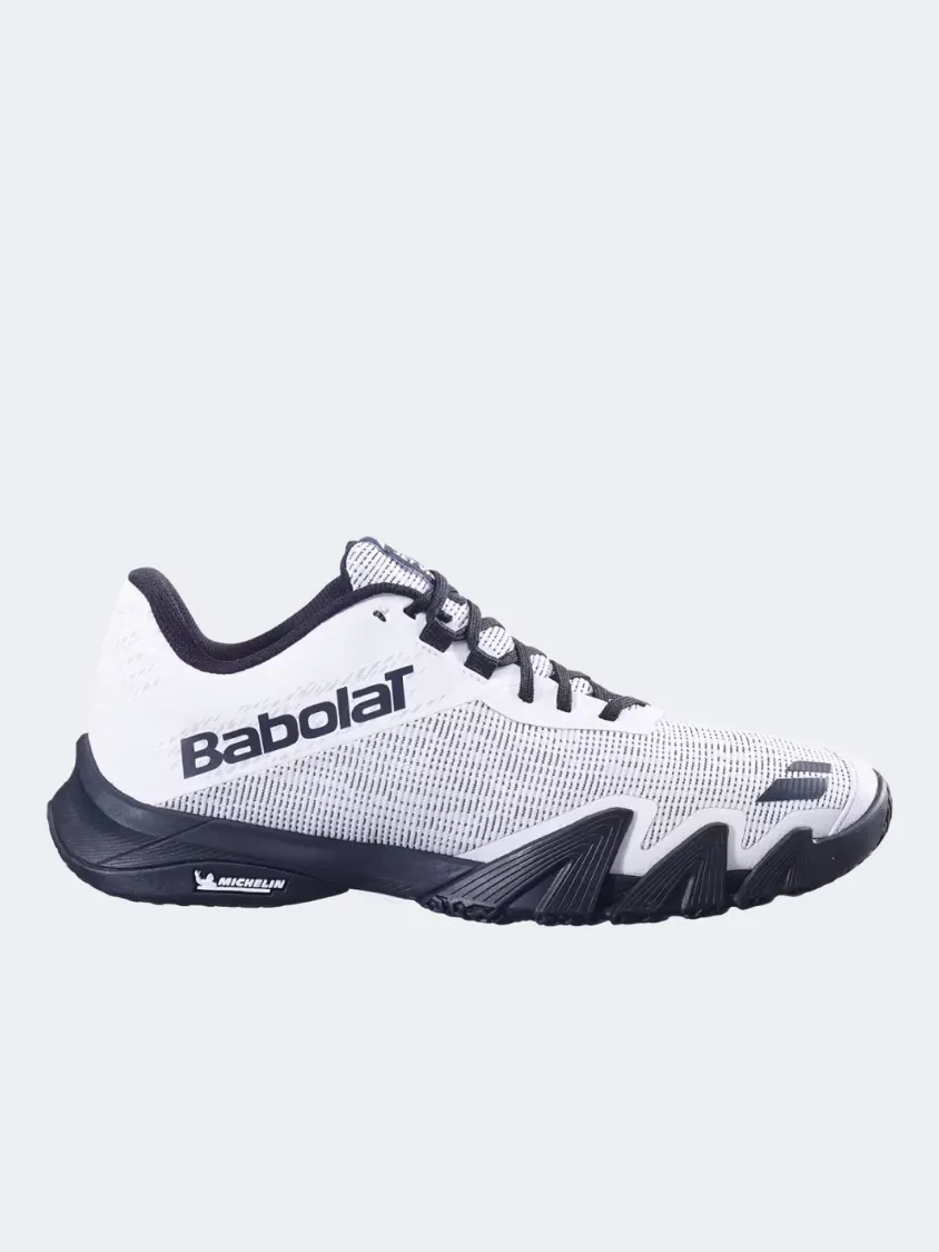 Babolat Jet Viva Men Padel Shoes White/Black Essential mens casual shoes for comfort