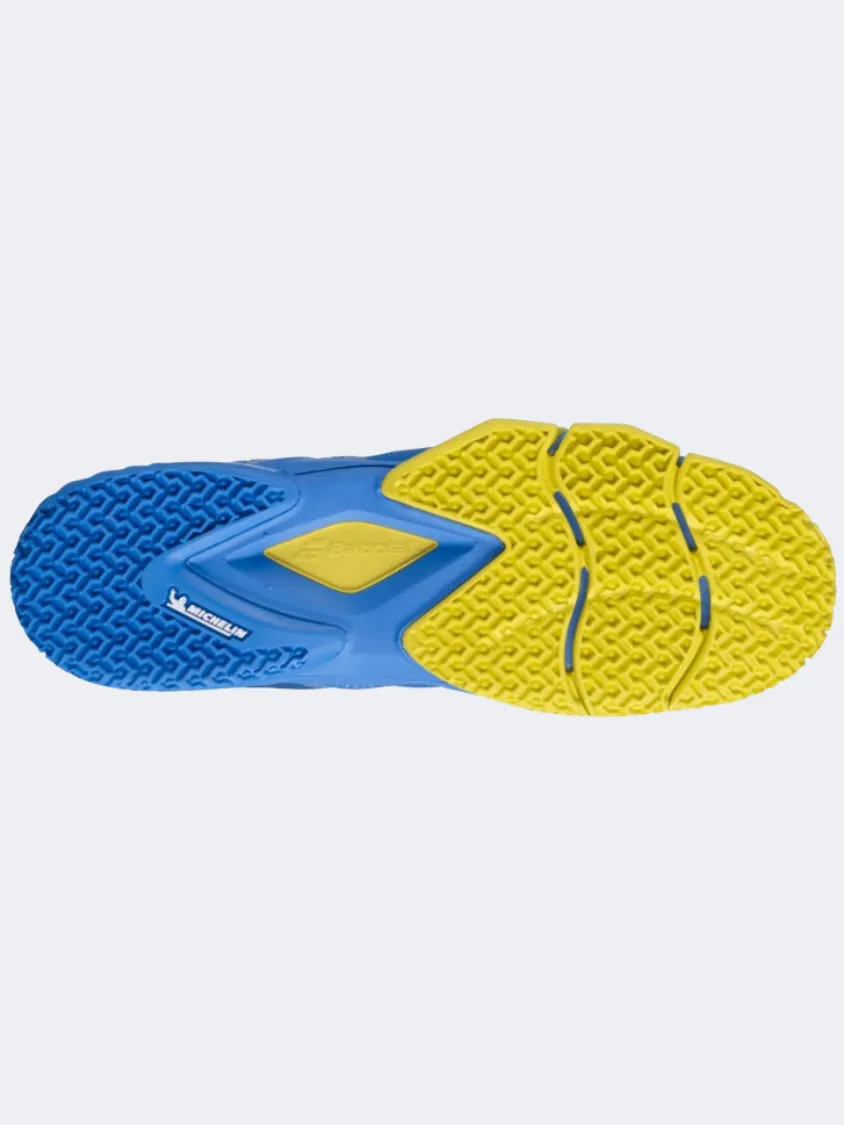 Babolat Movea Men Padel Shoes Blue/Yellow Mens Casual Everyday Sneakers