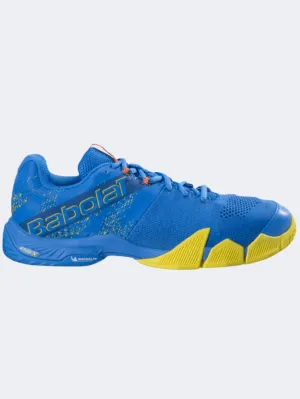 Babolat Movea Men Padel Shoes Blue/Yellow Mens shoes for everyday urban style