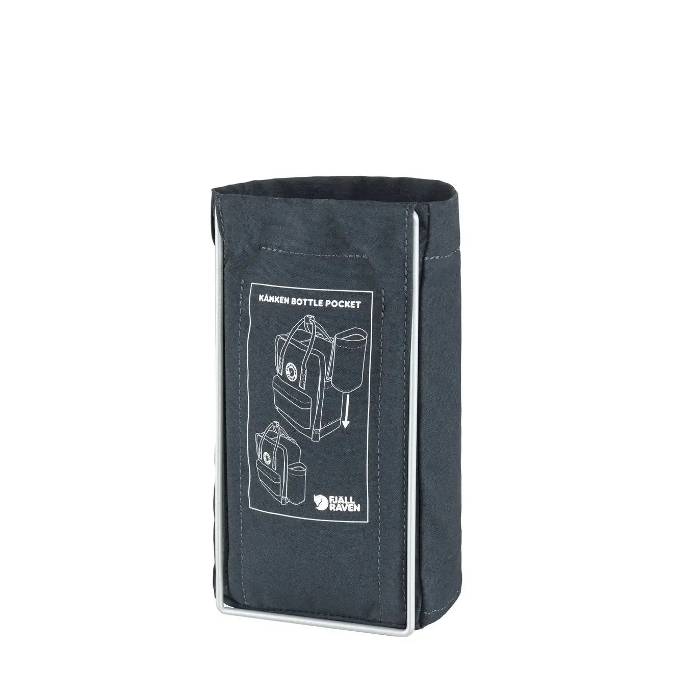 Bags FjallravenBackpack Men Fjallraven Kanken Bottle Pocket Navy
