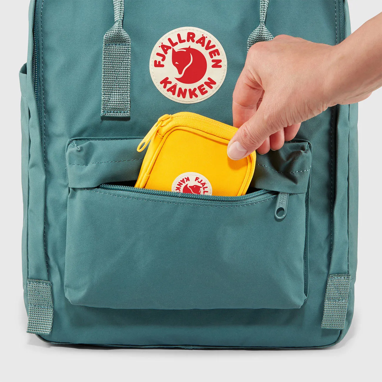 Bags FjallravenBackpack Men Fjallraven Kanken Card Wallet Frost Green