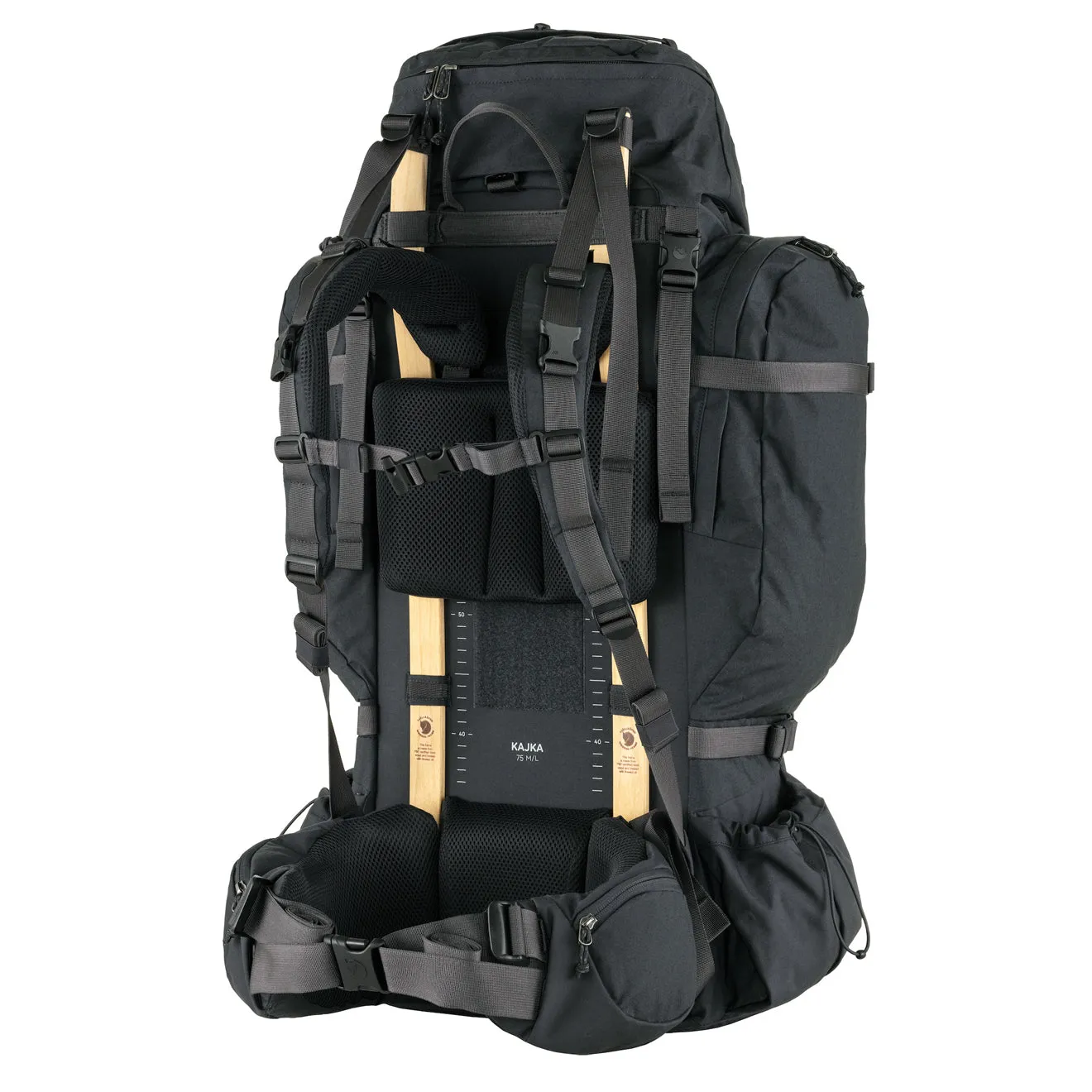 Bags Fjallravenbags Men Fjallraven Kajka 75 M/L Coal Black