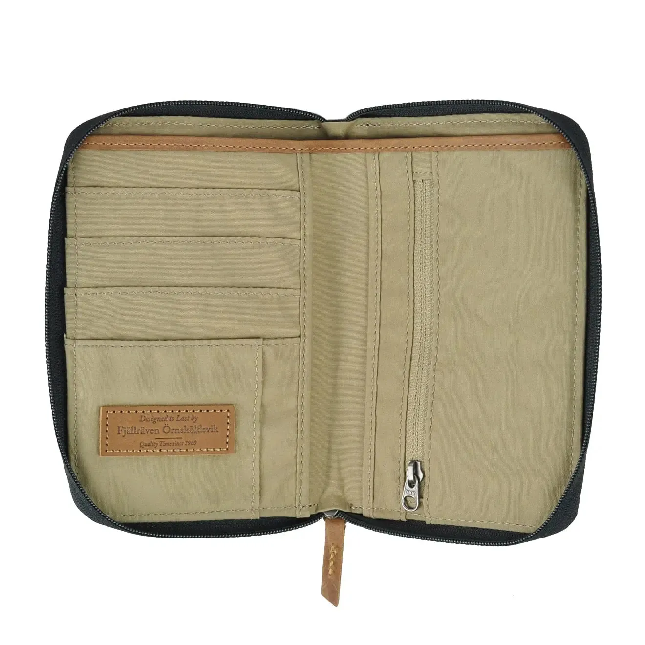 Bags Fjallravenbags Men Fjallraven Passport Wallet Dark Grey