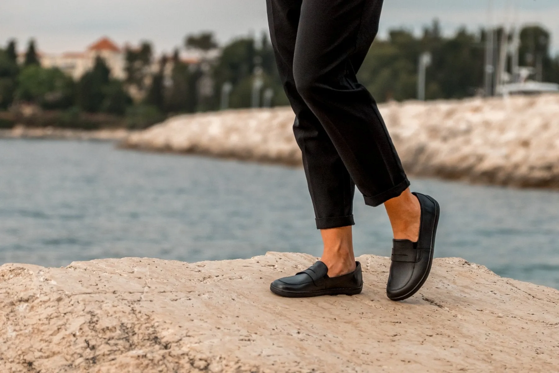 Barefoot Moccasins Be Lenka Buena - All Black (UNISEX) Shoes_Be Lenka_Footwear