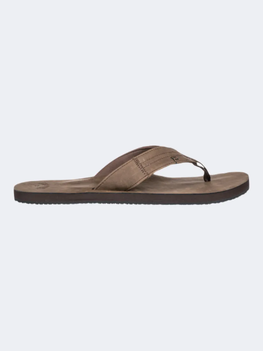 Billabong Seaway  Men Beach Slippers Chocolate Mens shoes for everyday urban style