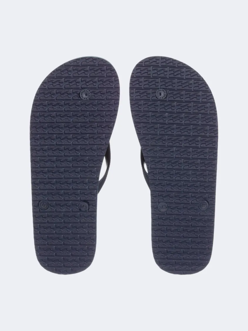 Billabong Tides Men Beach Slippers Aged Indigo Mens Urban Style Comfort Shoes