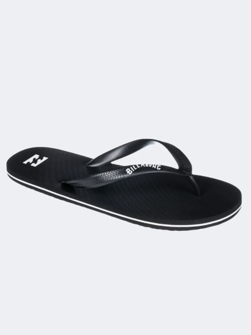 Billabong Tides Slice Men Beach Slippers Black Mens shoes for everyday urban style