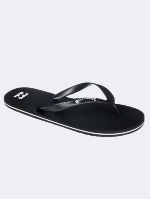 Billabong Tides Slice Men Beach Slippers Black Mens shoes for everyday urban style