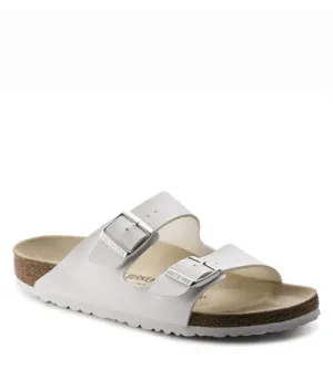 BIRKENSTOCK ARIZONA BF WHITE Birkenstock women's shoes