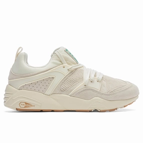 Blaze of Glory MMQ - White Puma shoes with suede and modern shape