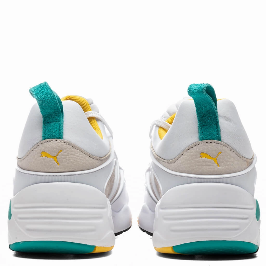 Blaze Of Glory Retro - White Puma Suede Street Sneakers