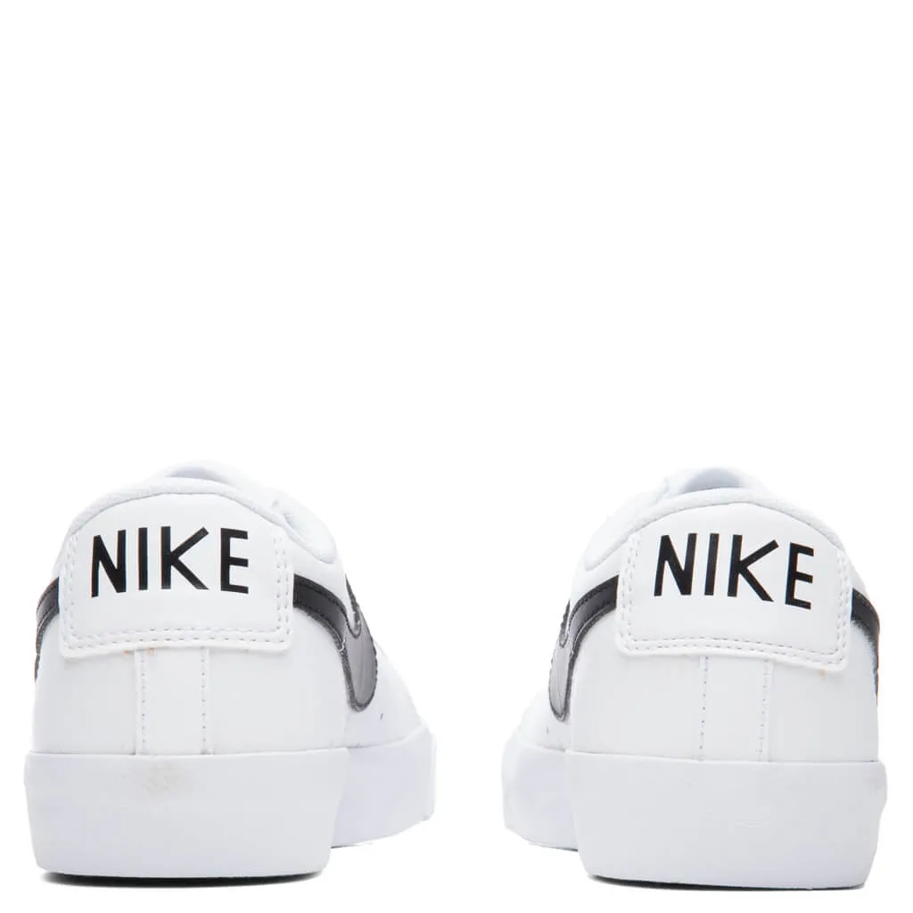 Blazer Low '77 (GS) - White/Black Nike Retro Lifestyle Shoes