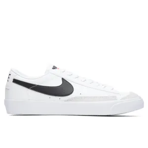 Blazer Low '77 (GS) - White/Black Nike lifestyle sneakers with retro vibe