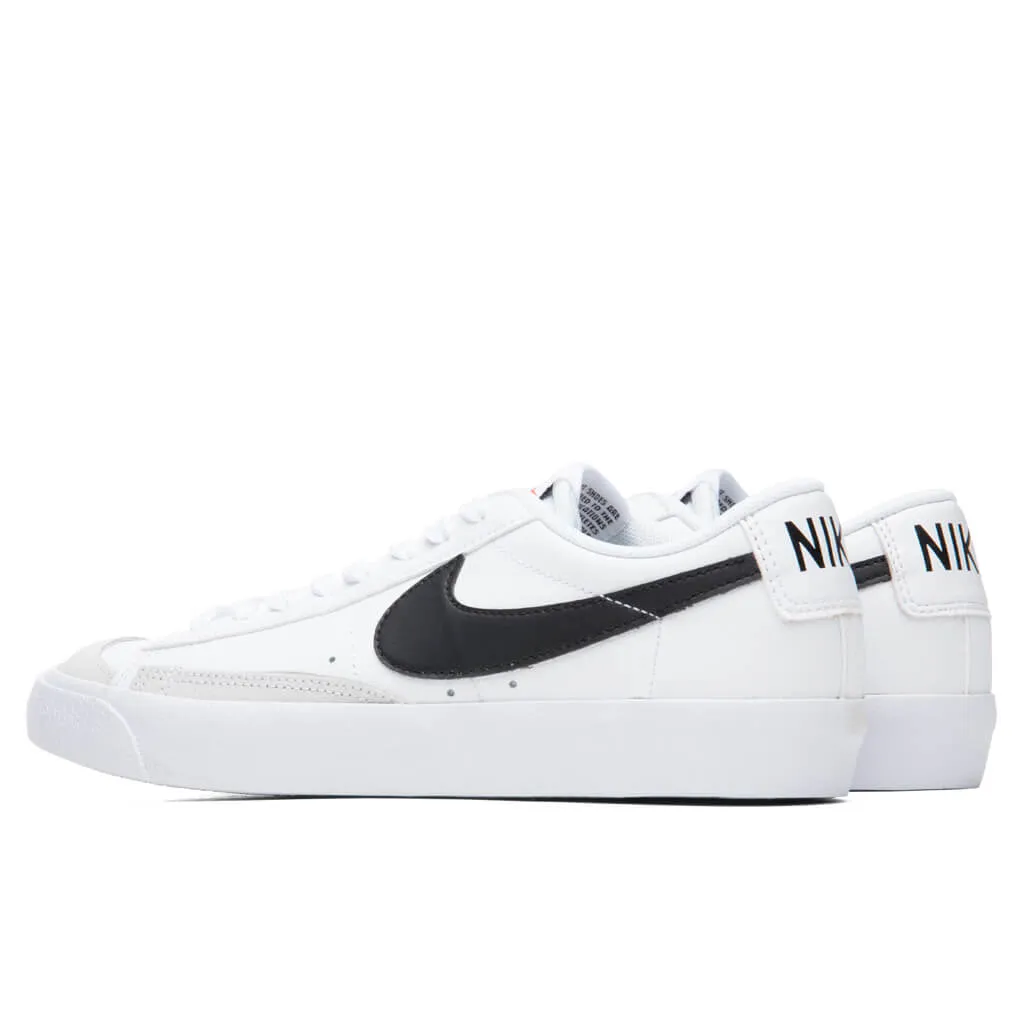 Blazer Low '77 (GS) - White/Black Nike Retro Lifestyle Shoes