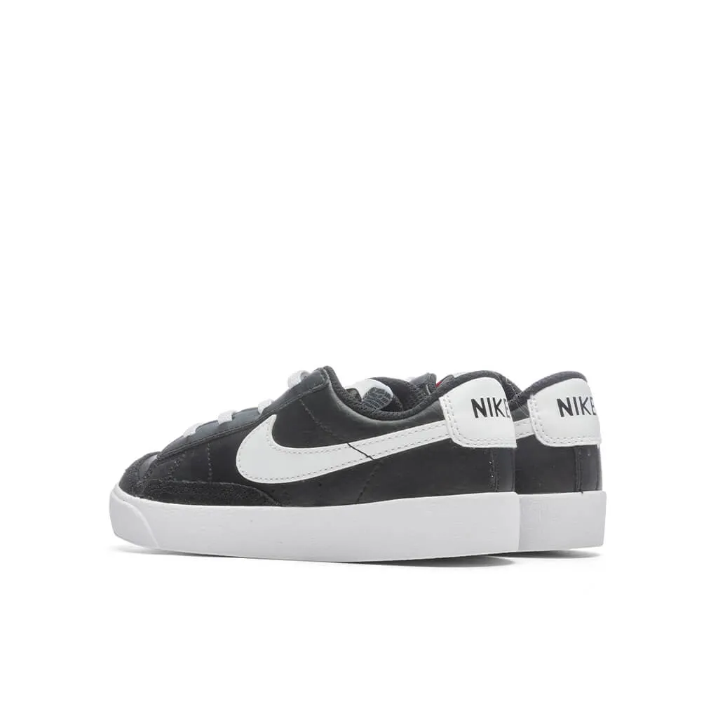 Blazer Low '77 (TD) - Black/White Nike trainers with responsive foam