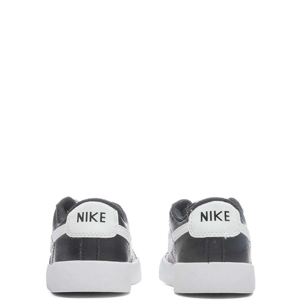 Blazer Low '77 (TD) - Black/White Nike trainers with responsive foam