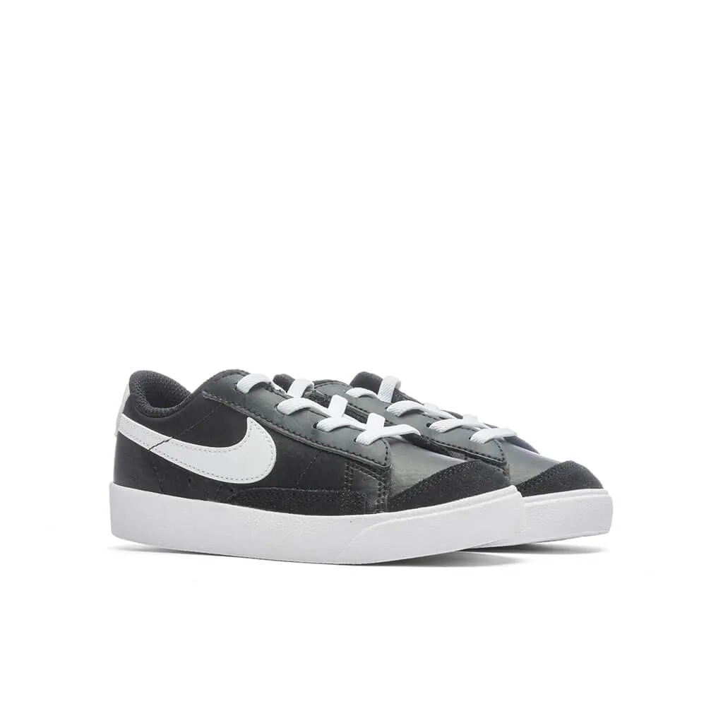 Blazer Low '77 (TD) - Black/White Nike trainers with responsive foam
