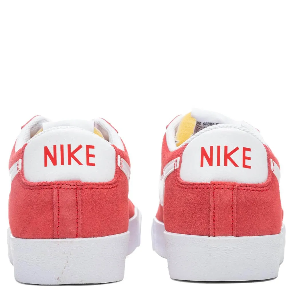 Blazer Low '77 - University Red/White Nike Cushioned Mesh Sneakers