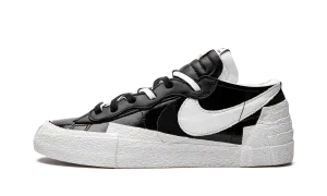 Blazer Low "Sacai - Black Patent Leather" Nike Mens shoes