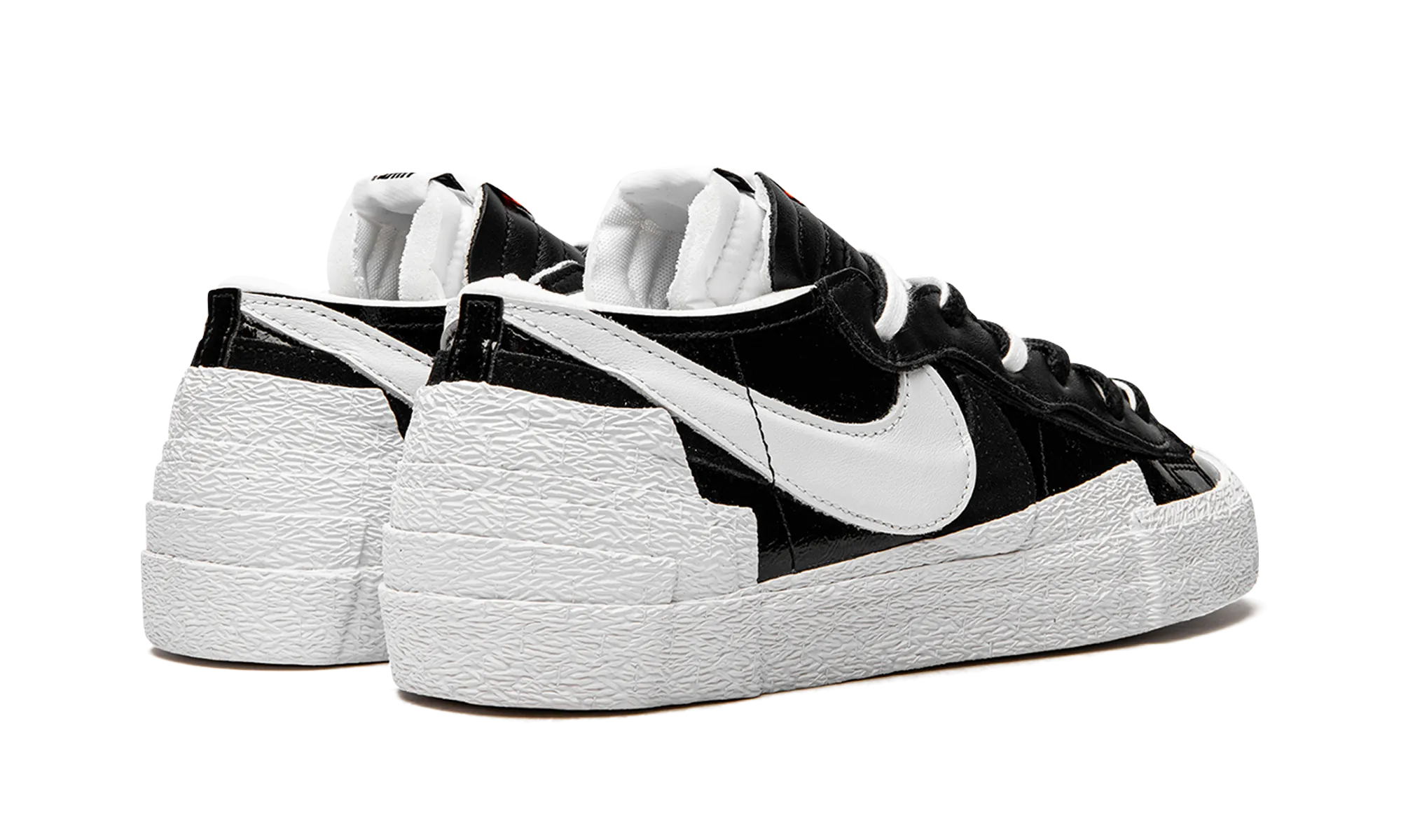 Blazer Low "Sacai - Black Patent Leather" nike mens sport sneakers