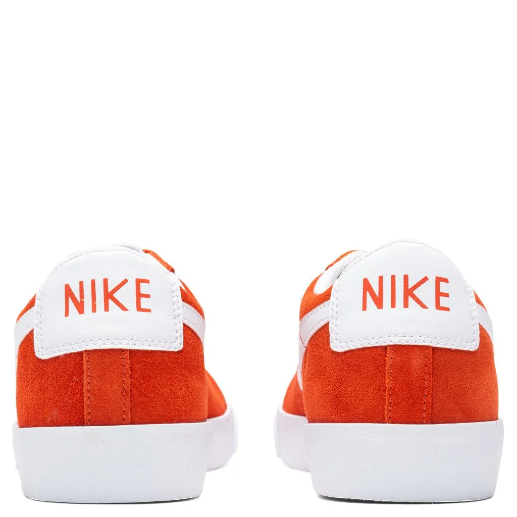 Blazer Low Suede - Mantra Orange/White Nike Foam Comfort Trainers