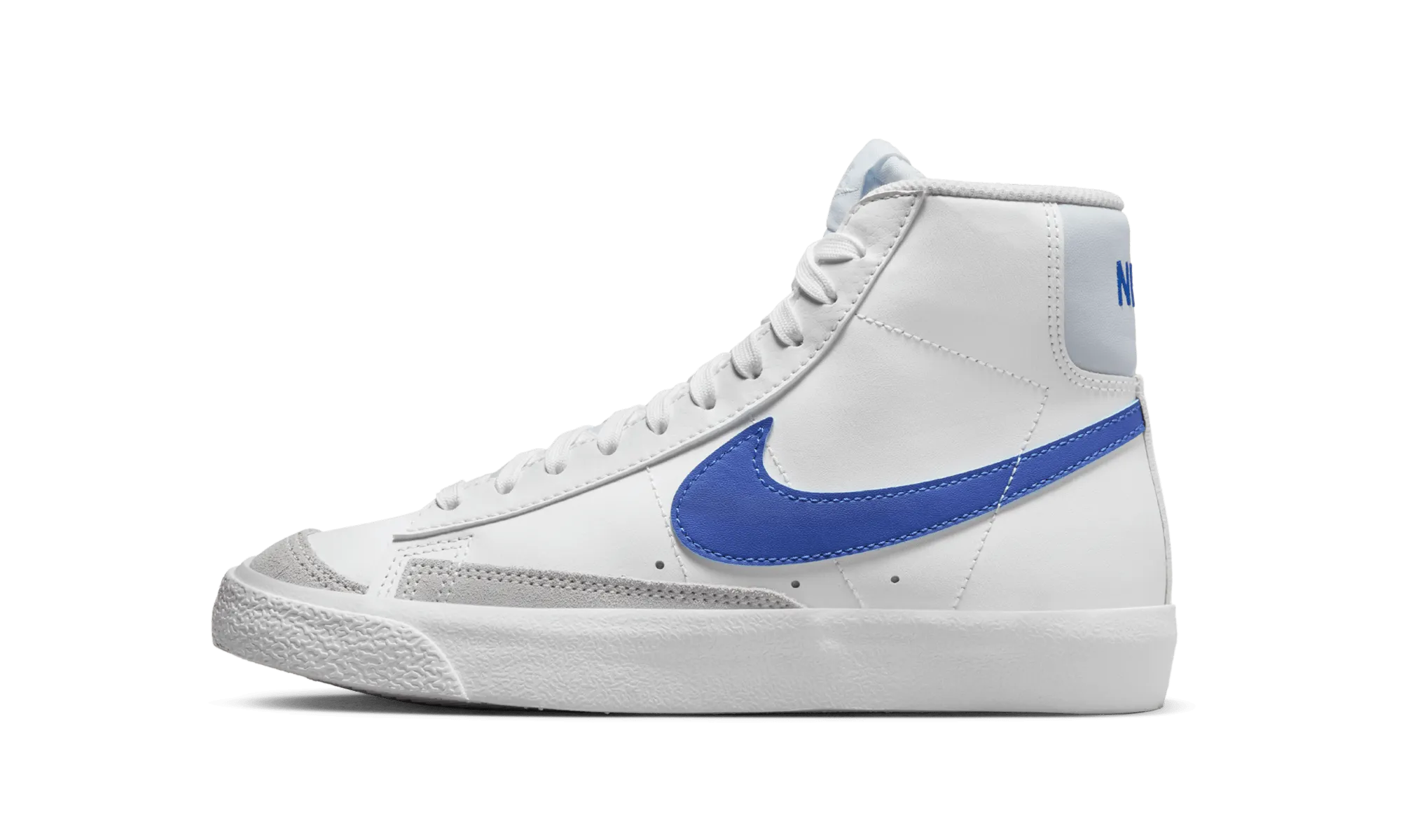 Blazer Mid '77 GS "White Game Royal" Nike Grade School shoes