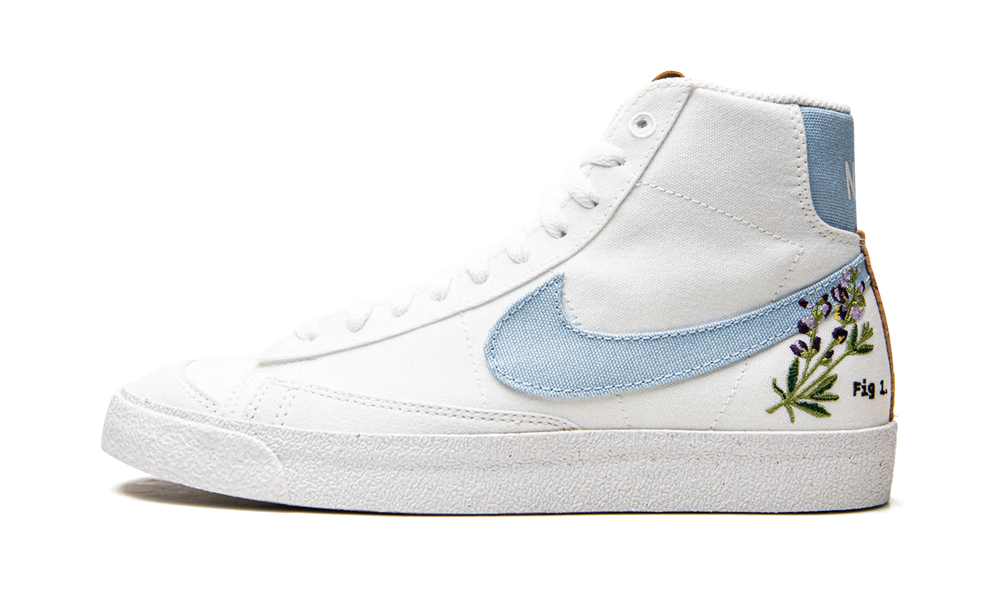 BLAZER MID '77 MNS WMNS "Indigo" nike womens casual sneakers