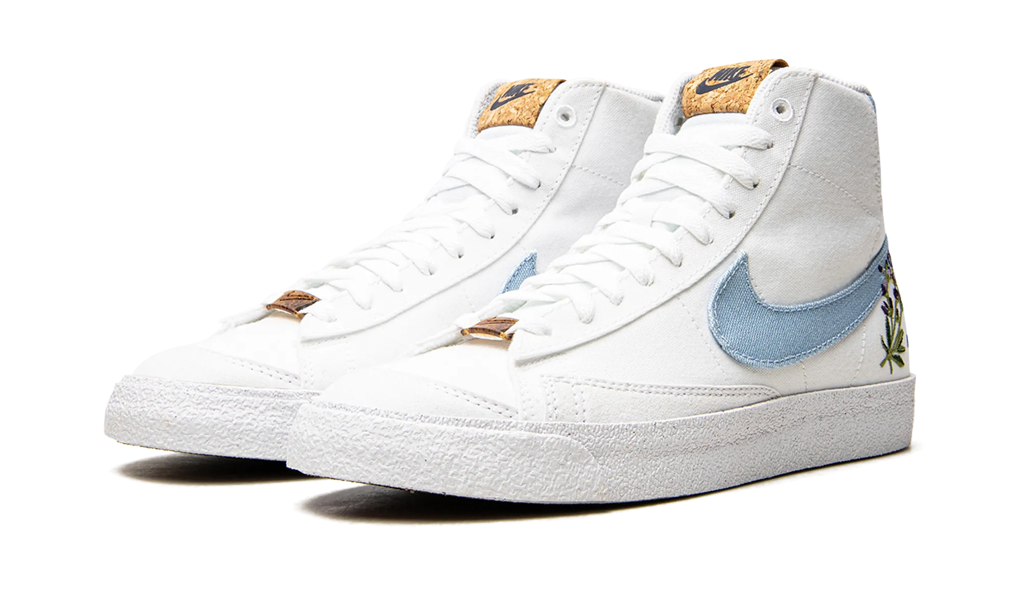 BLAZER MID '77 MNS WMNS "Indigo" nike womens casual sneakers