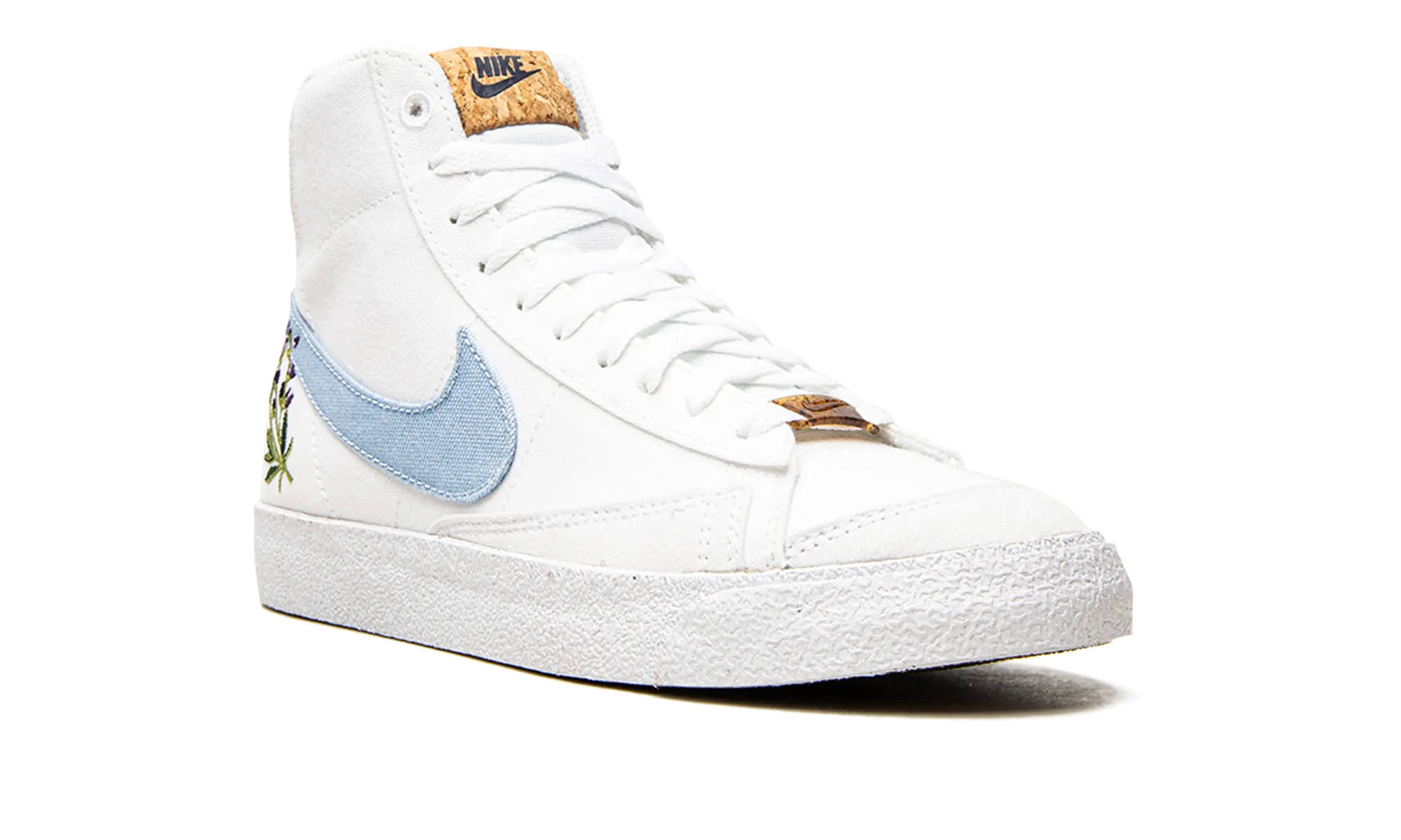 BLAZER MID '77 MNS WMNS "Indigo" nike womens casual sneakers