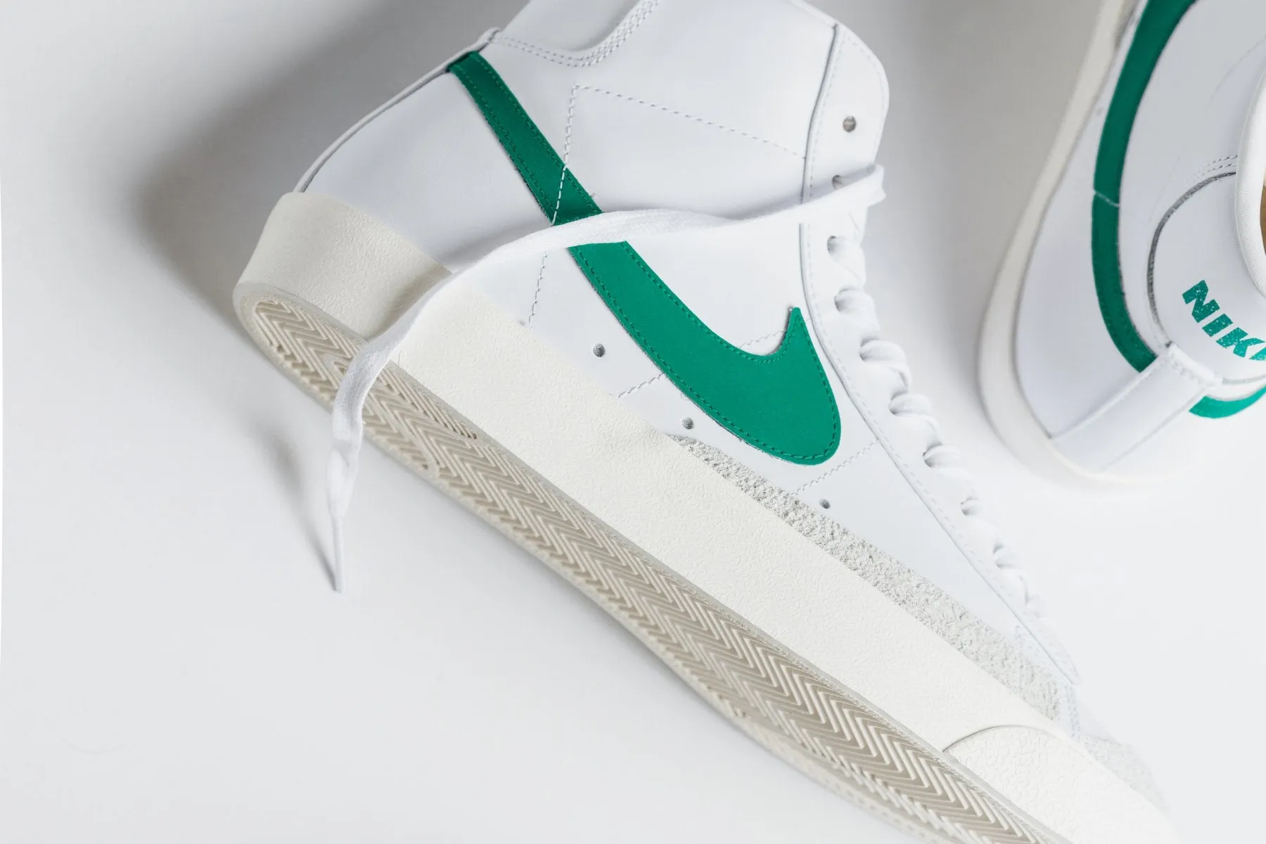 Blazer Mid '77 Vintage - Lucid Green/Sail Nike Foam Comfort Trainers