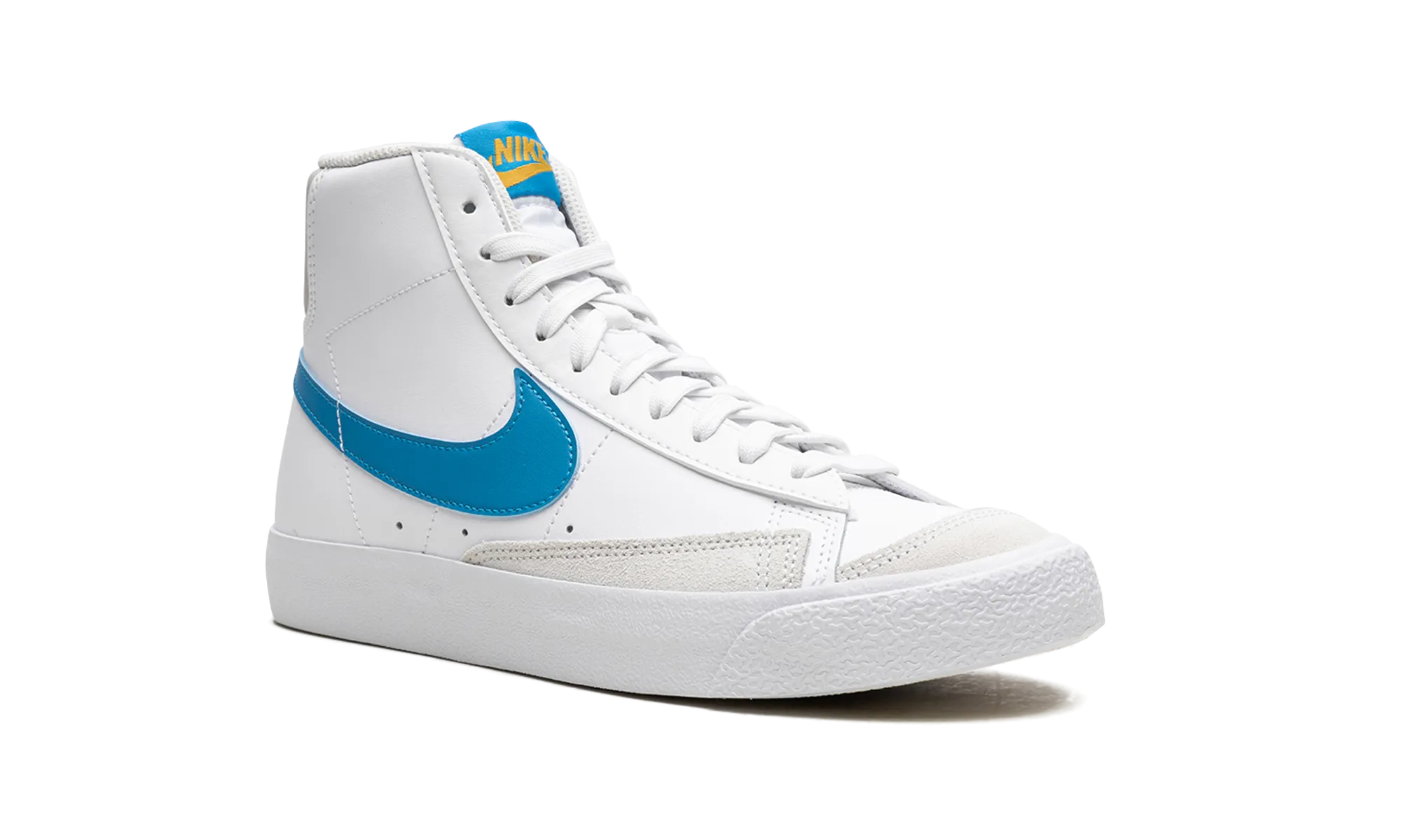 Blazer Mid GS "White / Laser Blue" nike school-ready sneakers