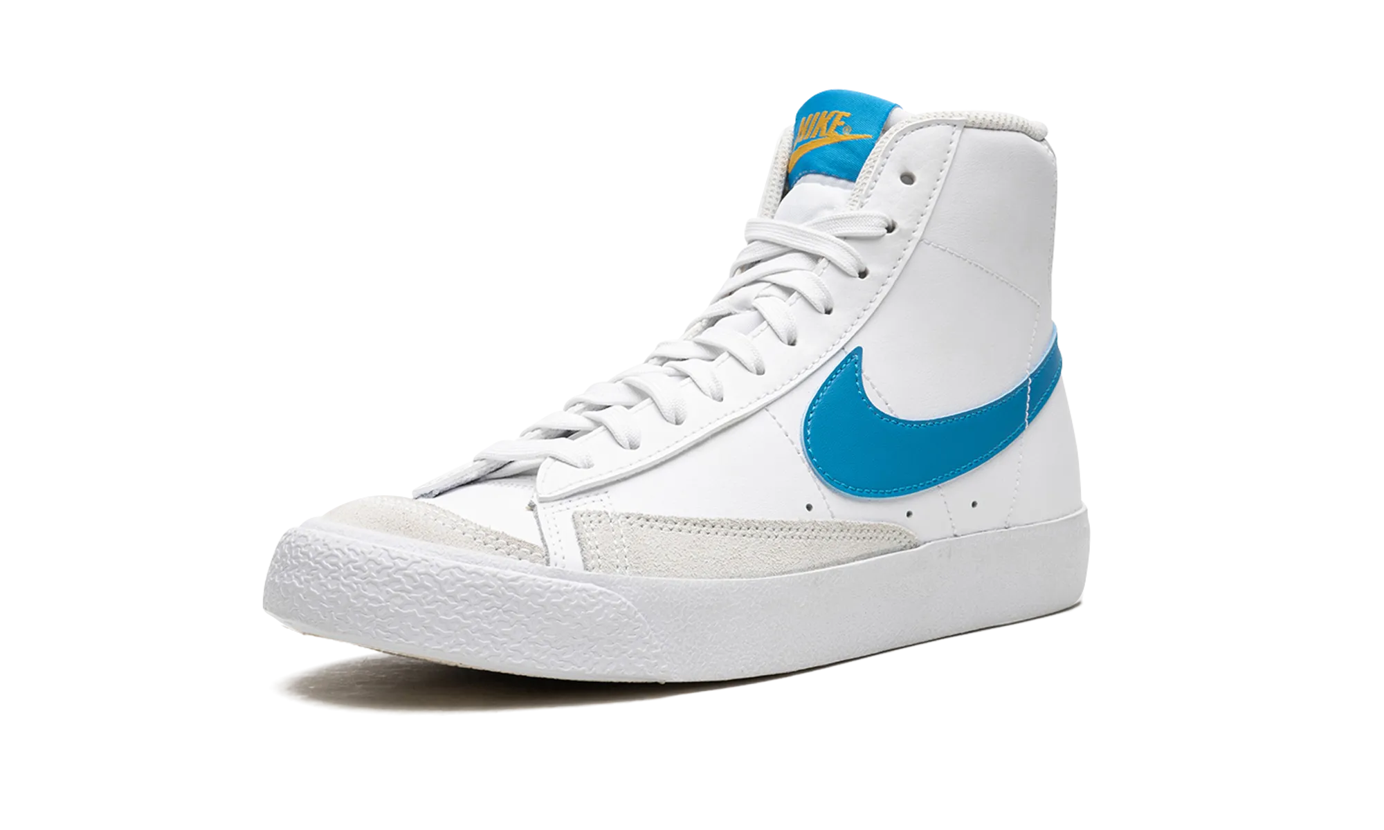 Blazer Mid GS "White / Laser Blue" nike school-ready sneakers