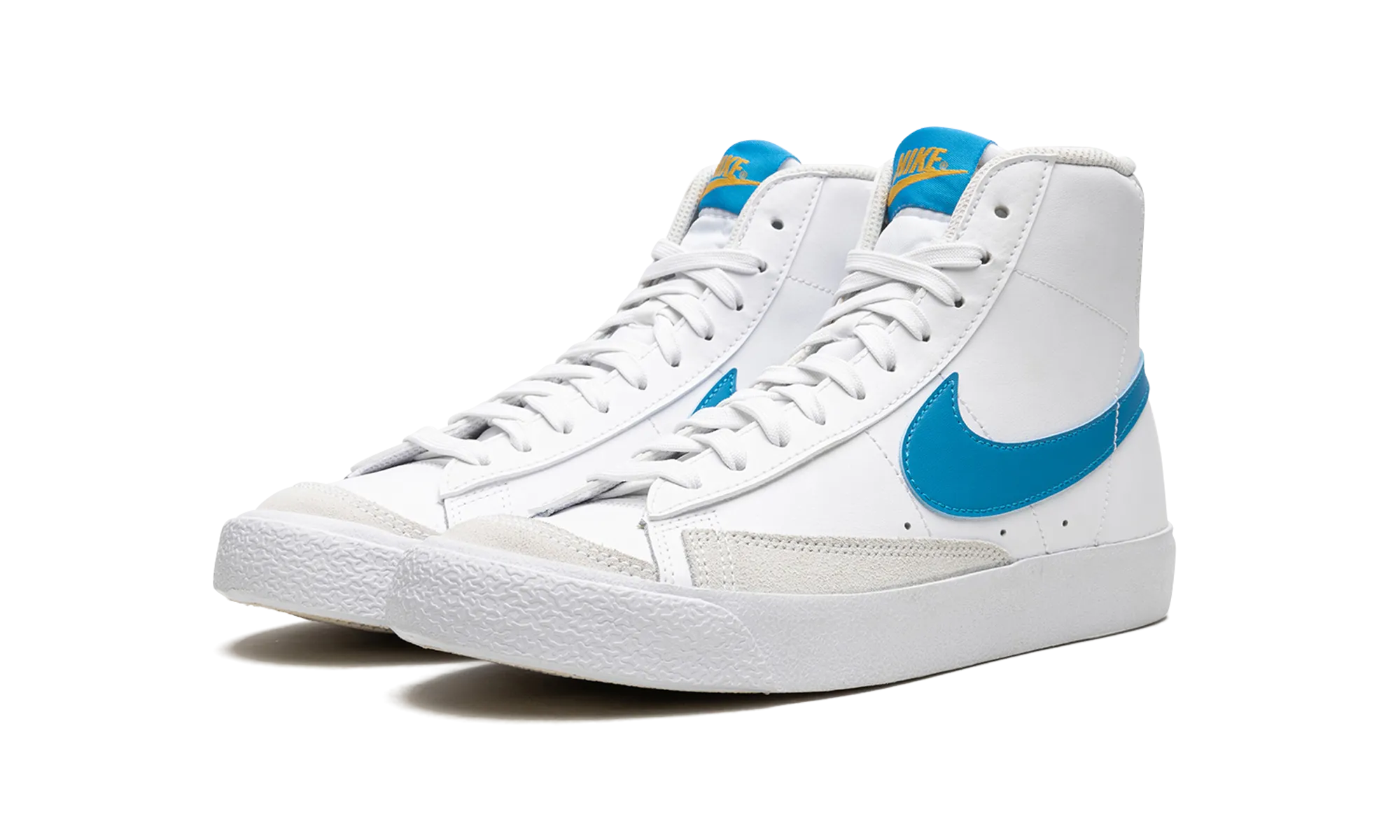 Blazer Mid GS "White / Laser Blue" nike school-ready sneakers