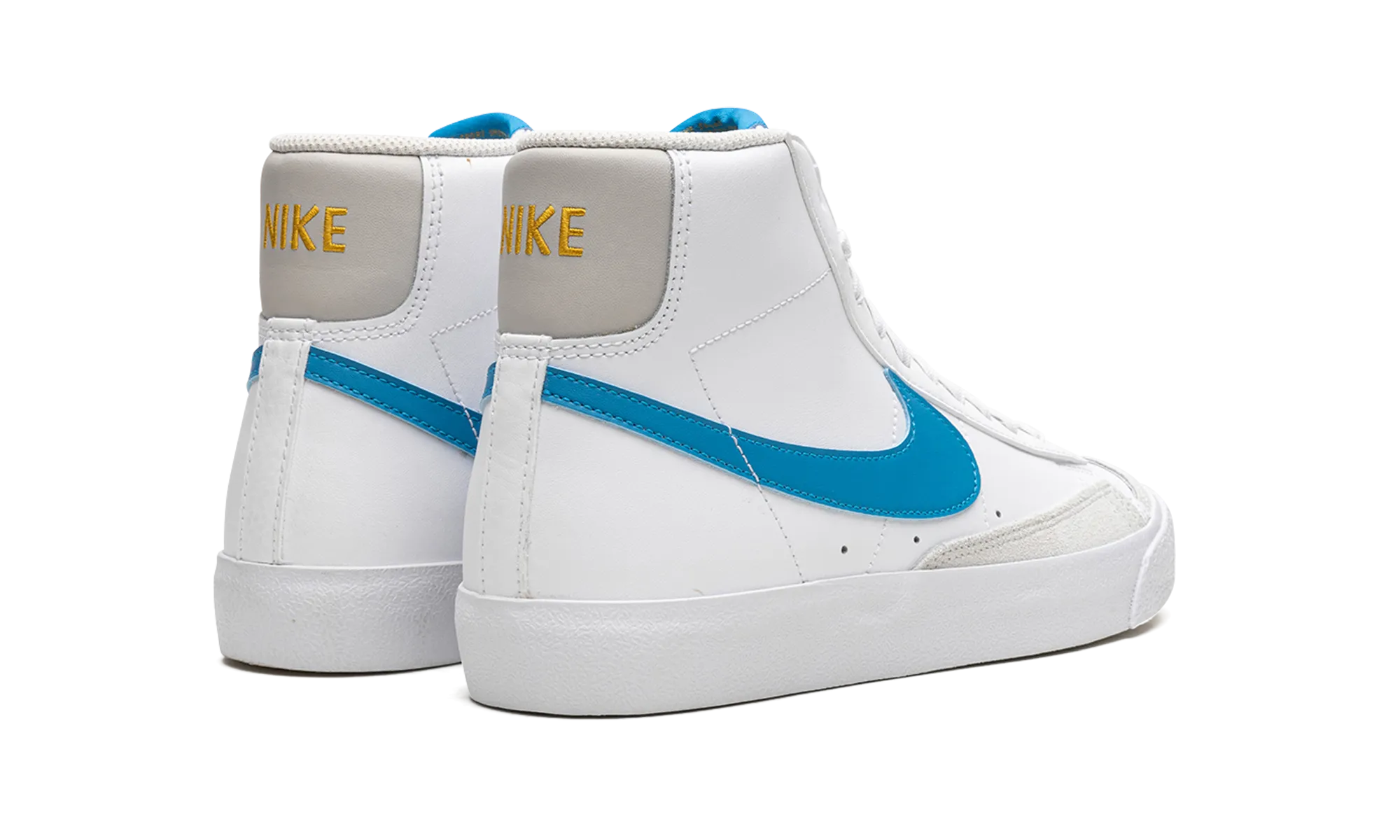 Blazer Mid GS "White / Laser Blue" nike school-ready sneakers
