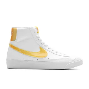 Blazer Mid NN KWE (GS) - White/Vivid Orange/Citron Tint Nike lifestyle sneakers with retro vibe