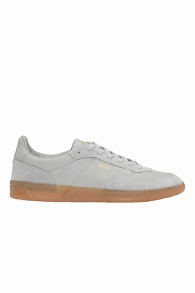 Boss Brandon_tenn_sdvlt Trainer Medium Grey Boss shoe collections